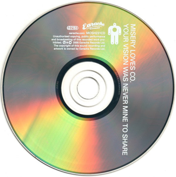 Misery Loves Co. : Your Vision Was Never Mine To Share (CD, Album)