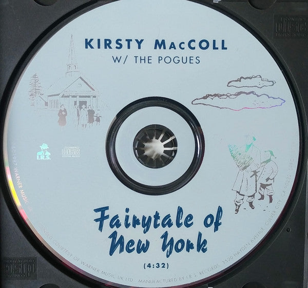 Kirsty MacColl W/ The Pogues : Fairytale Of New York (CD, Single, Promo)