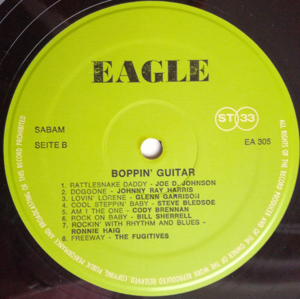 Various : Boppin Guitars (LP, Comp)