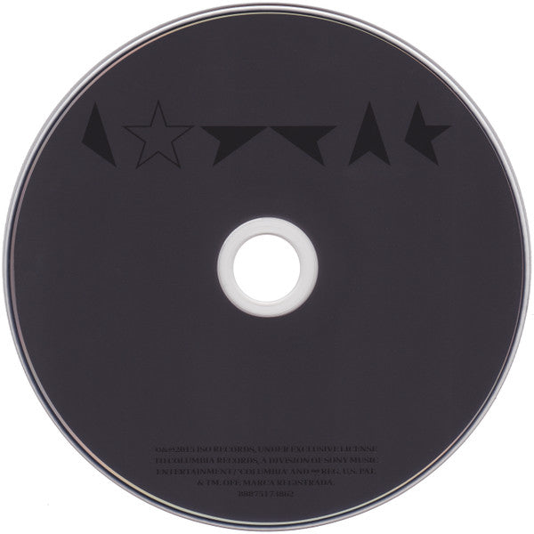 David Bowie : ★ (Blackstar) (CD, Album)