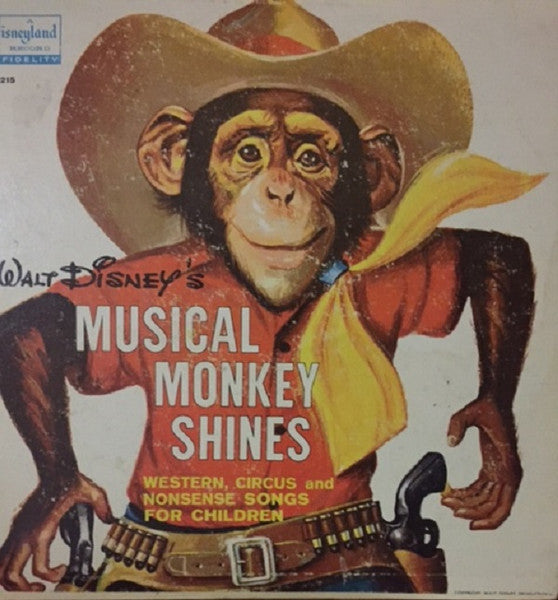 Unknown Artist : Walt Disney's Musical Monkeyshines (LP, Album, Mono)