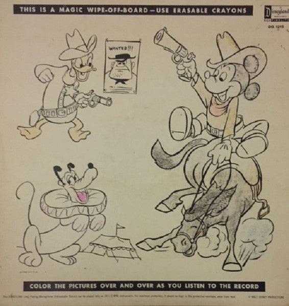 Unknown Artist : Walt Disney's Musical Monkeyshines (LP, Album, Mono)