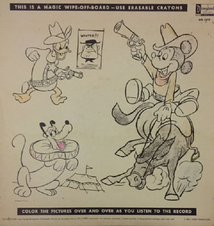 Unknown Artist : Walt Disney's Musical Monkeyshines (LP, Album, Mono)