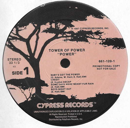 Tower Of Power : Power (LP, Album, Promo)
