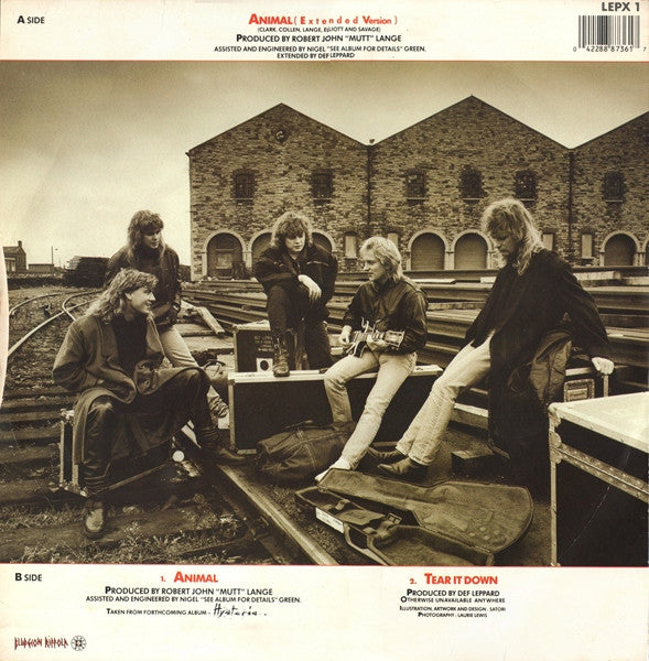 Def Leppard : Animal (12", Single)