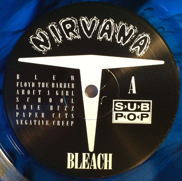 Nirvana : Bleach (2xLP, Album, Dlx, Ltd, Num, RE, RM, Blu)