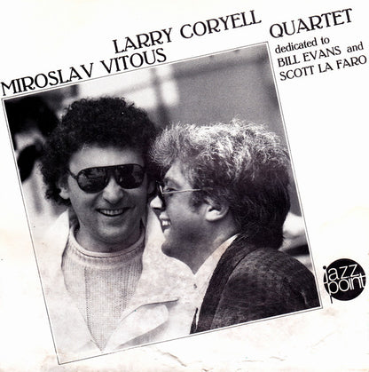 Larry Coryell, Miroslav Vitous : Quartet - Dedicated To Bill Evans And Scott La Faro (CD, Album)