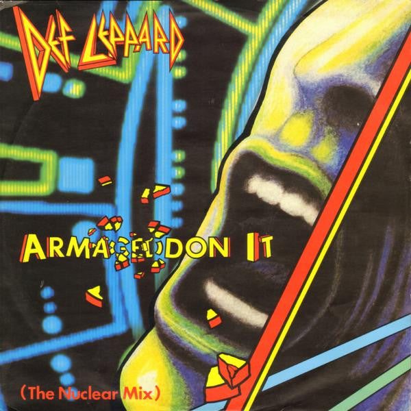 Def Leppard : Armageddon It (The Nuclear Mix) (12", Single)
