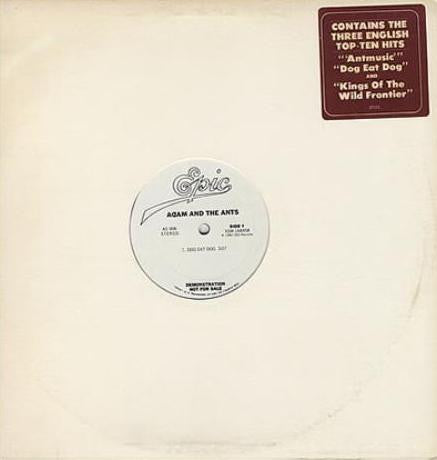 Adam And The Ants : Dog Eat Dog / Kings Of The Wild Frontier / Antmusic (12", Promo)