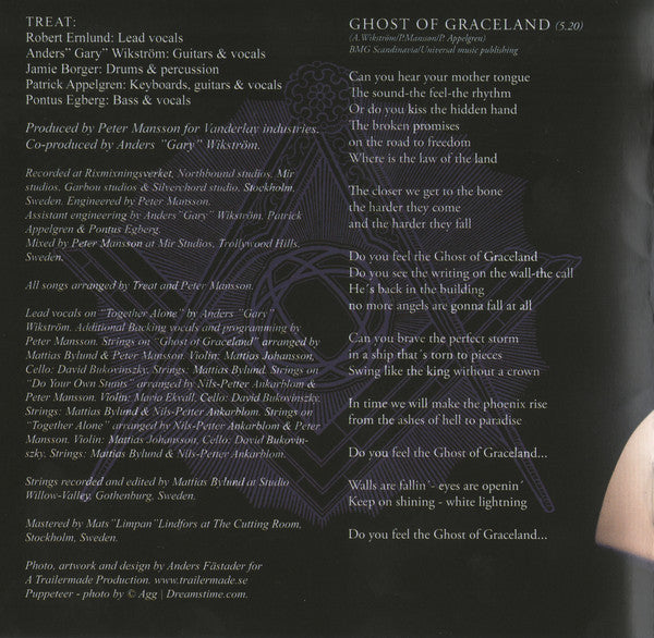 Treat (2) : Ghost Of Graceland (CD, Album)