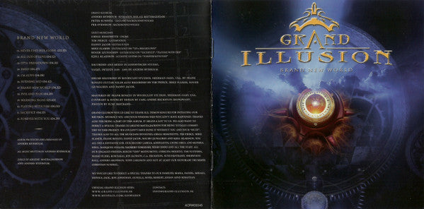 Grand Illusion (3) : Brand New World (CD, Album)