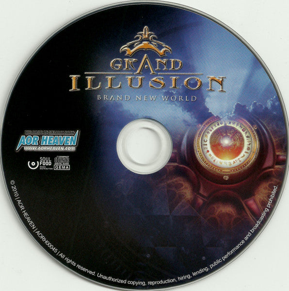 Grand Illusion (3) : Brand New World (CD, Album)