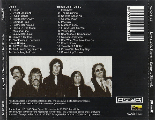 Terry And The Pirates : Return To Silverado (2xCD, Album)