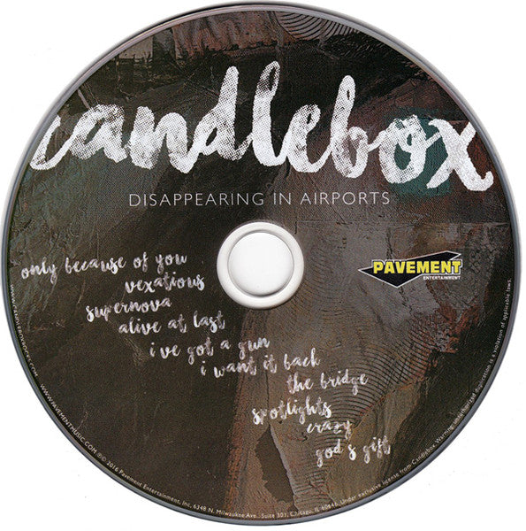 Candlebox : Disappearing In Airports (CD, Album)