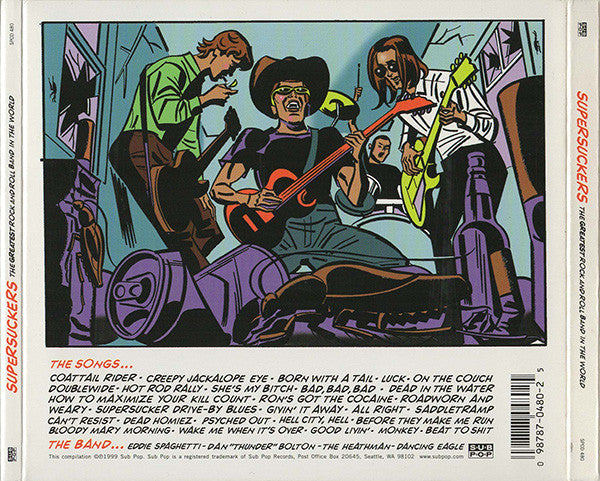 Supersuckers : The Greatest Rock And Roll Band In The World (CD, Comp)