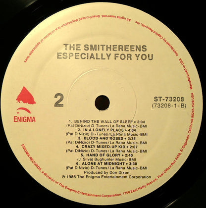 The Smithereens : Especially For You (LP, Album, Spe)
