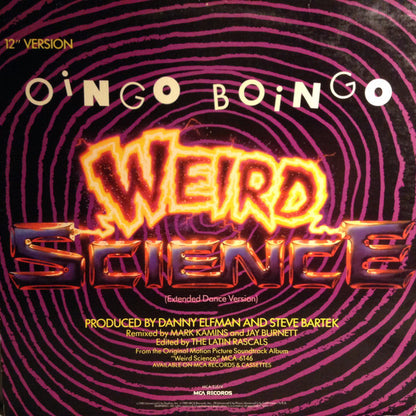 Oingo Boingo : Weird Science (Extended Dance Version) (12")