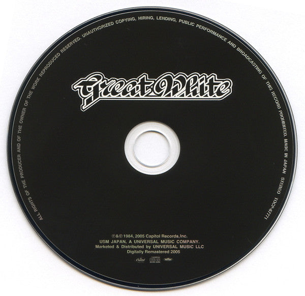 Great White : Great White (CD, Album, RE, RM)