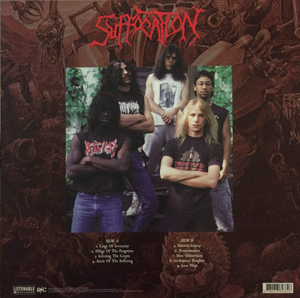 Suffocation : Effigy Of The Forgotten (LP, Album, Ltd, RE, Ora)