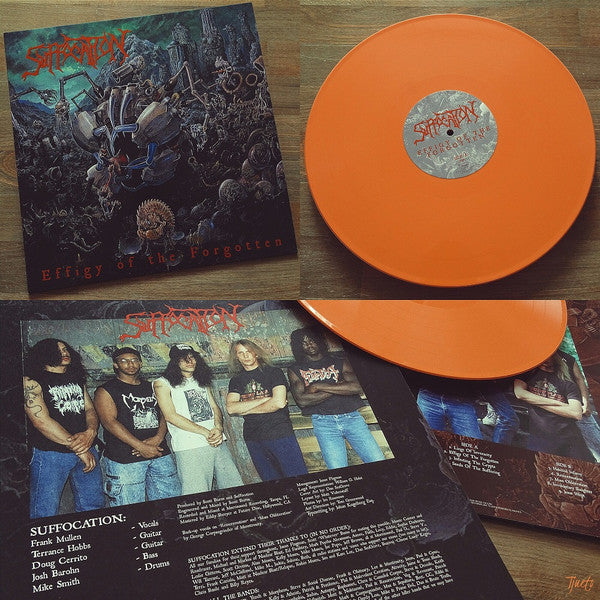 Suffocation : Effigy Of The Forgotten (LP, Album, Ltd, RE, Ora)