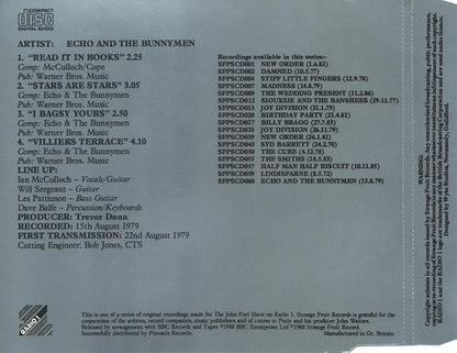 Echo & The Bunnymen : The Peel Sessions (CD, EP)