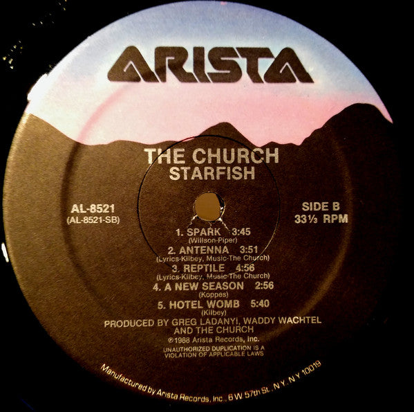 The Church : Starfish (LP, Album, Hau)
