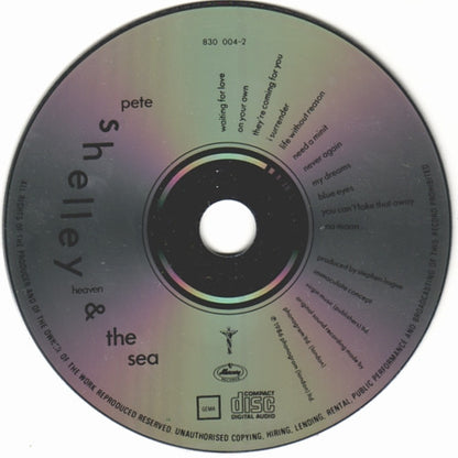 Pete Shelley : Heaven And The Sea (CD, Album)