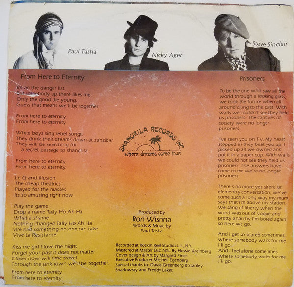China Choir : From Here To Eternity / Prisoners (7")