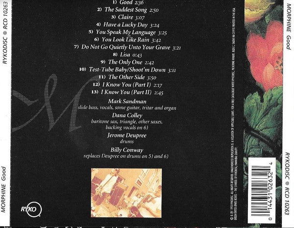 Morphine (2) : Good (CD, Album, RE)