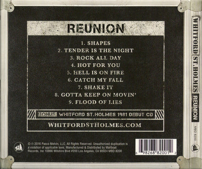 Whitford/St. Holmes : Reunion (CD, Album + CD, Album, RE, RM)
