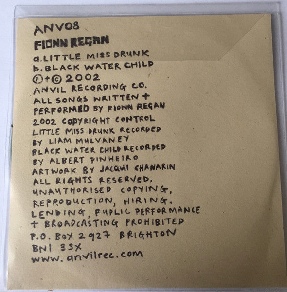 Fionn Regan : Little Miss Drunk / Black Water Child (CD, Single)