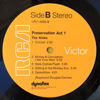 The Kinks : Preservation Act 1 (LP, Album, Hol)