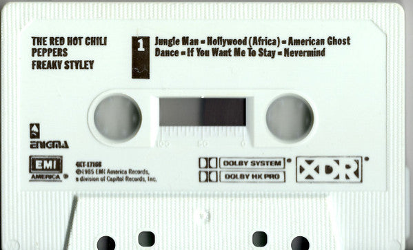 The Red Hot Chili Peppers* : Freaky Styley (Cass, Album)