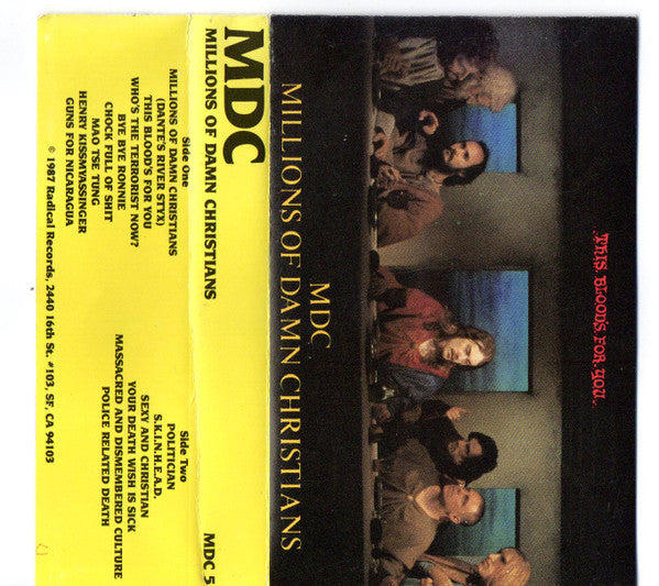 Millions Of Damn Christians* : This Blood's For You (Cass, Album)