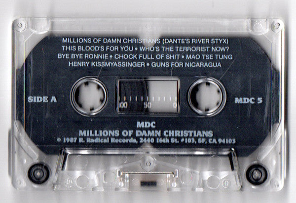 Millions Of Damn Christians* : This Blood's For You (Cass, Album)