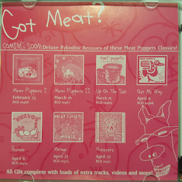 Meat Puppets : Live In Montana (CD, Advance, Album, Promo)