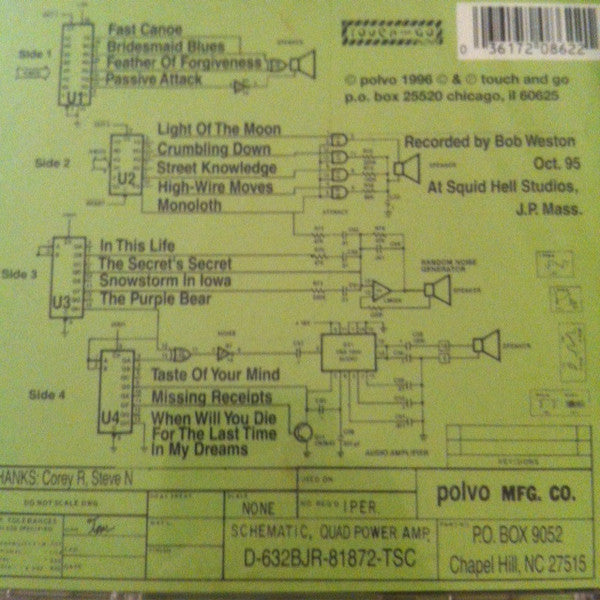 Polvo : Exploded Drawing (CD, Album)