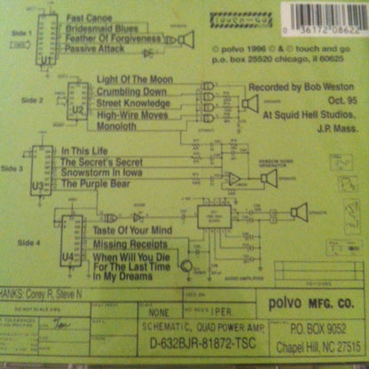 Polvo : Exploded Drawing (CD, Album)