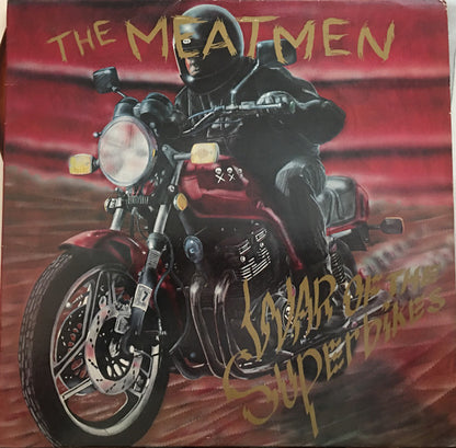 The Meatmen* : War Of The Superbikes (LP, Album, Bro)