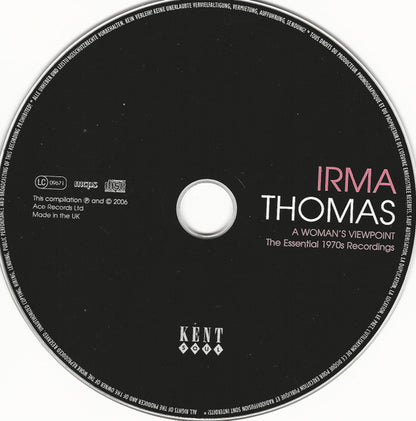 Irma Thomas : A Woman's Viewpoint - The Essential 1970s Recordings (CD, Comp)