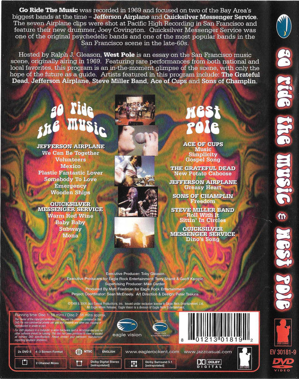 Various : Go Ride The Music & West Pole (2xDVD-V, NTSC)