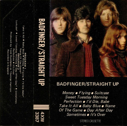 Badfinger : Straight Up (Cass, Album)
