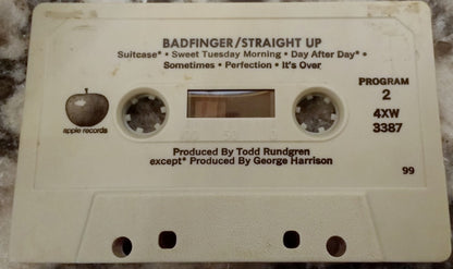 Badfinger : Straight Up (Cass, Album)