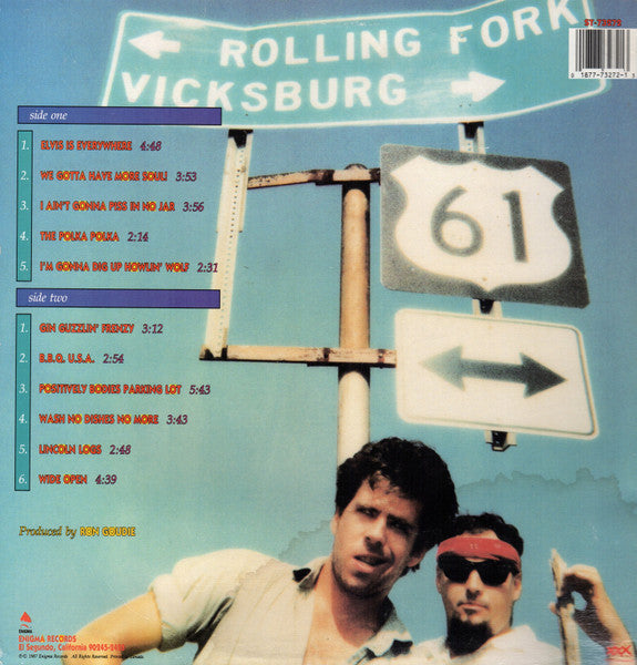Mojo Nixon & Skid Roper : Bo-Day-Shus!!! (LP, Album)