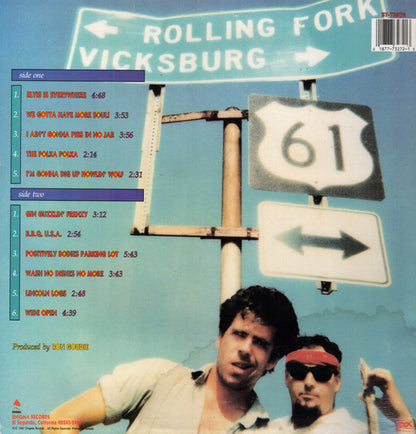 Mojo Nixon & Skid Roper : Bo-Day-Shus!!! (LP, Album)