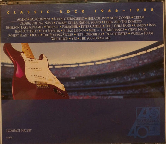 Various : Classic Rock 1966 - 1988 (3xCD, Album, Comp)