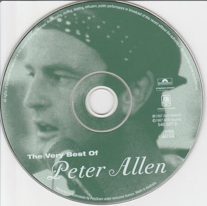 Peter Allen : The Very Best Of Peter Allen (CD, Comp, RE)
