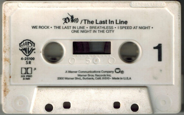 Dio (2) : The Last In Line (Cass, Album, SR,)