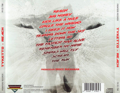 Tyketto : Reach (CD, Album)