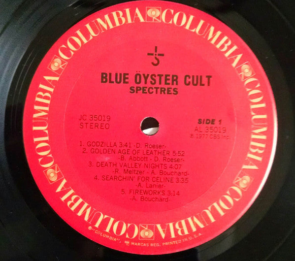 Blue Öyster Cult : Spectres (LP, Album, Ter)
